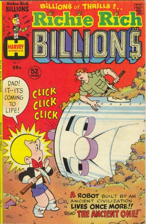 Richie Rich Billions #5 cover
