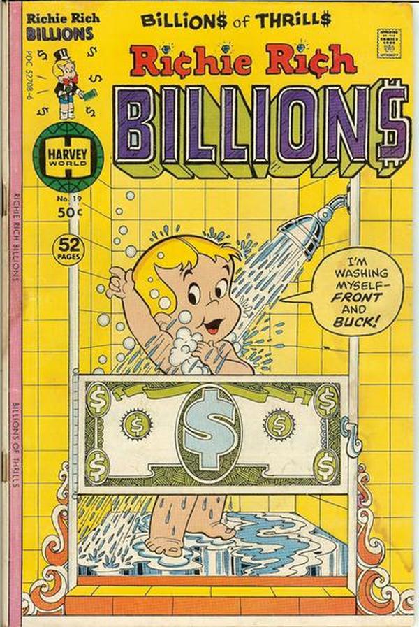 Richie Rich Billions #19 cover
