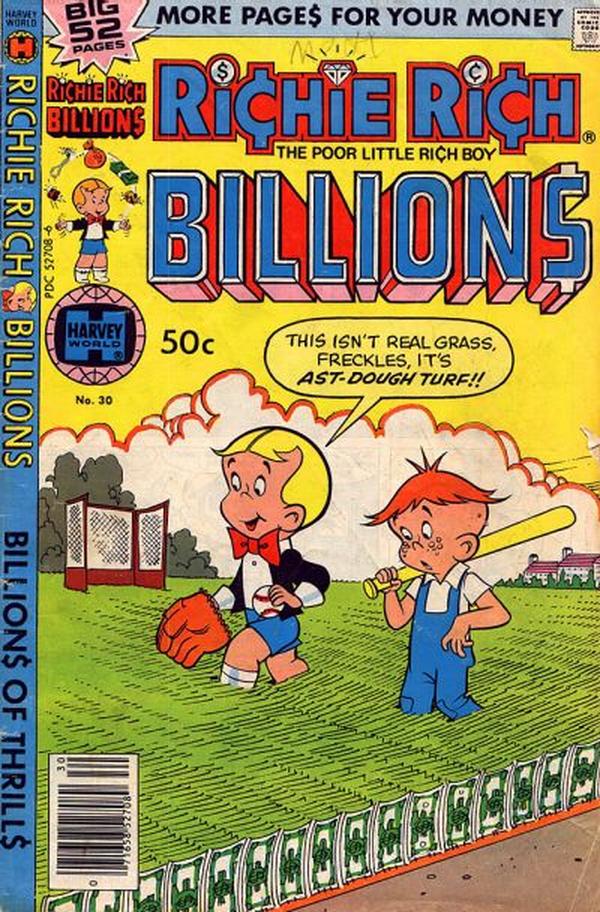 Richie Rich Billions #30 cover