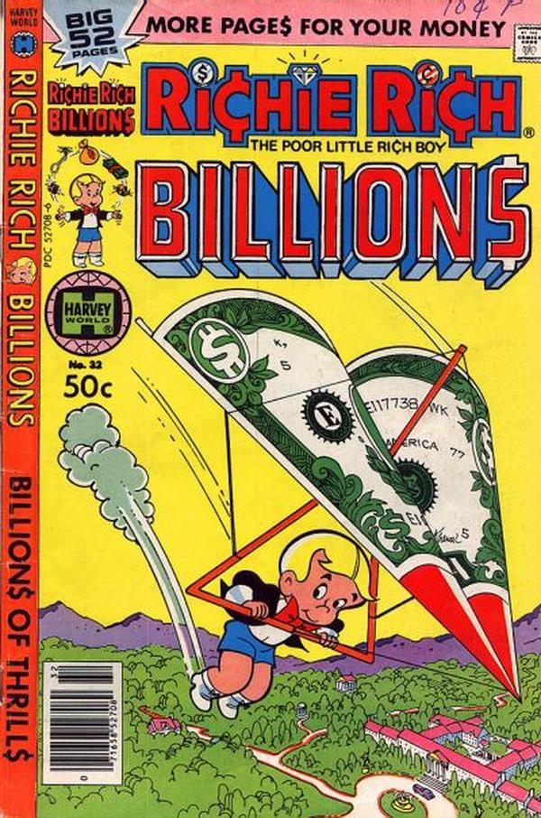 Richie Rich Billions #32 cover