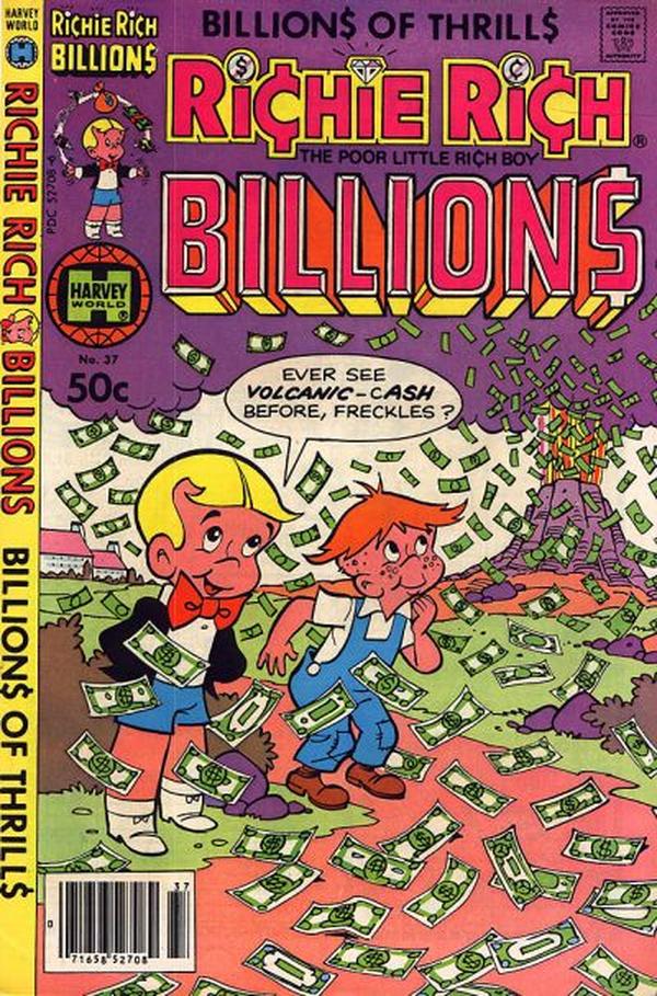 Richie Rich Billions #37 cover