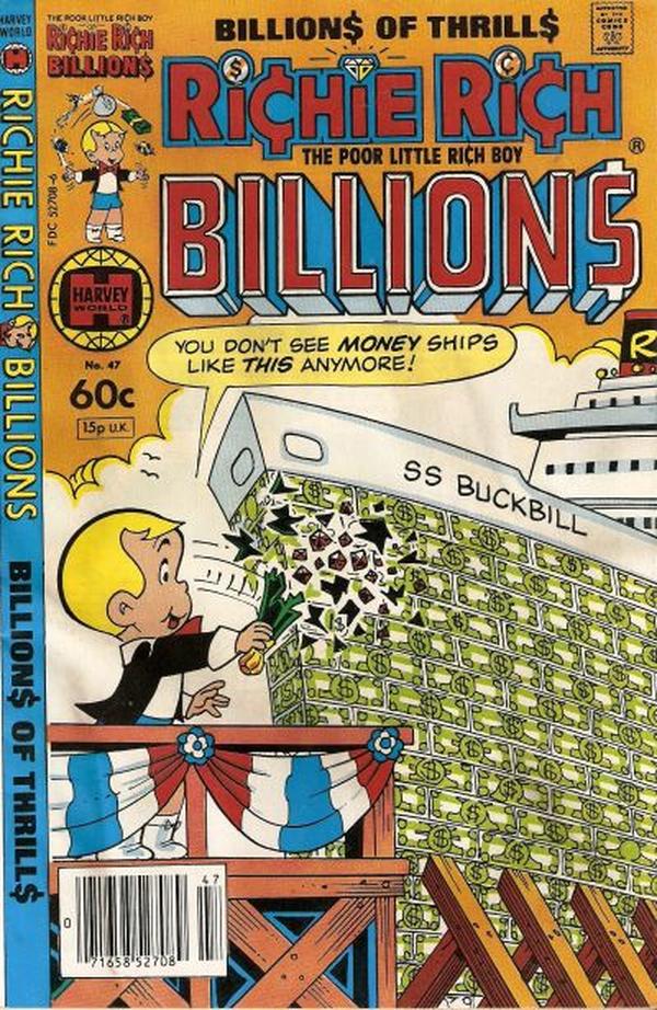 Richie Rich Billions #47 cover