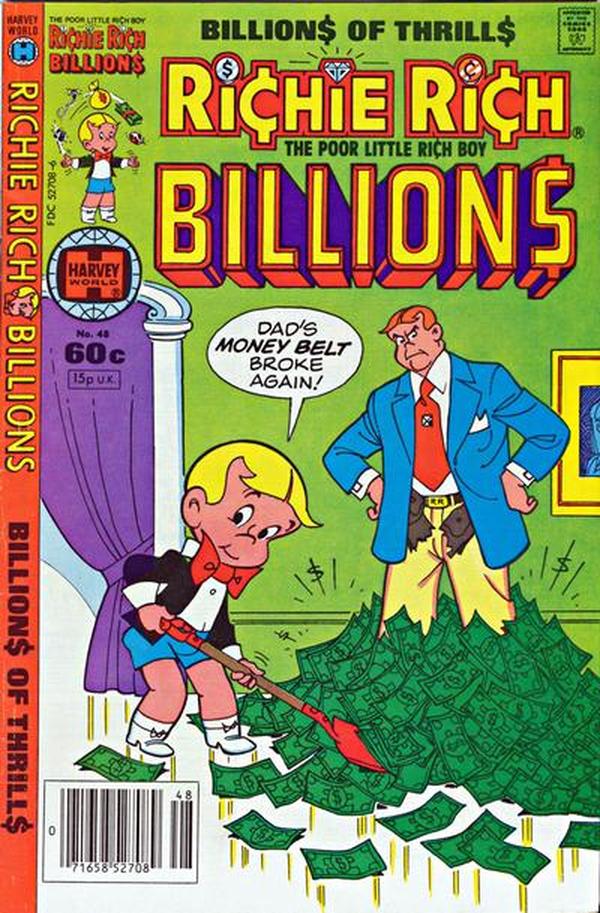 Richie Rich Billions #48 cover