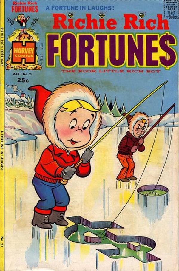 Richie Rich Fortunes #21 cover