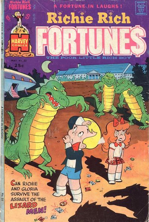 Richie Rich Fortunes #22 cover