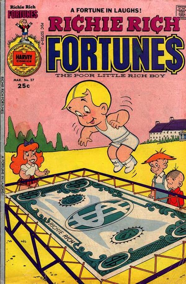 Richie Rich Fortunes #27 cover