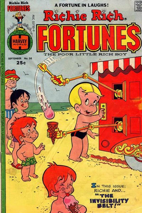 Richie Rich Fortunes #30 cover