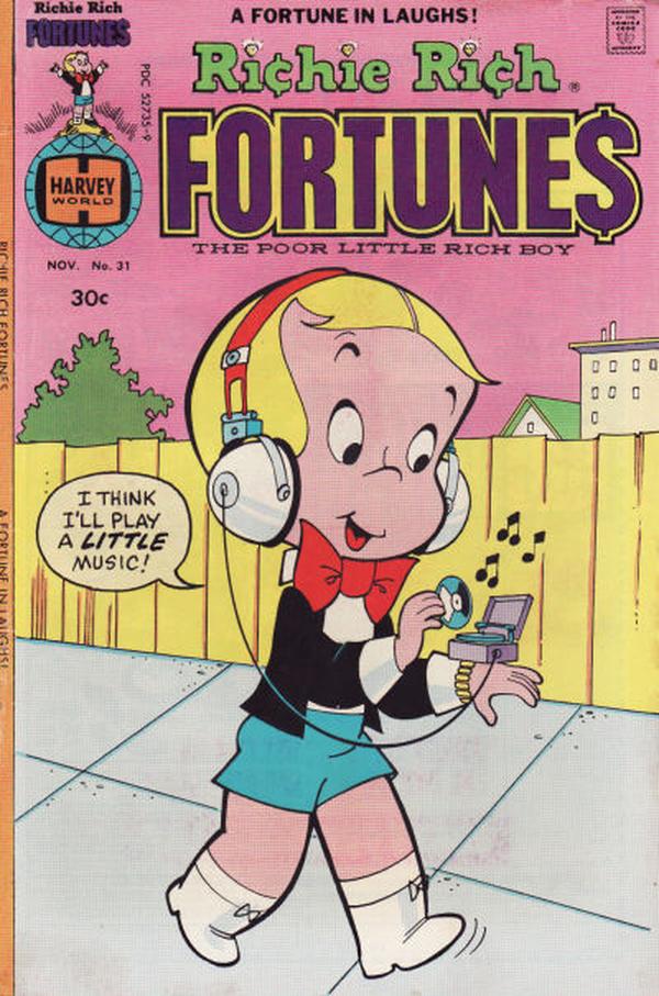 Richie Rich Fortunes #31 cover