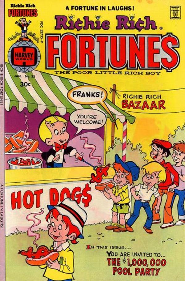 Richie Rich Fortunes #32 cover