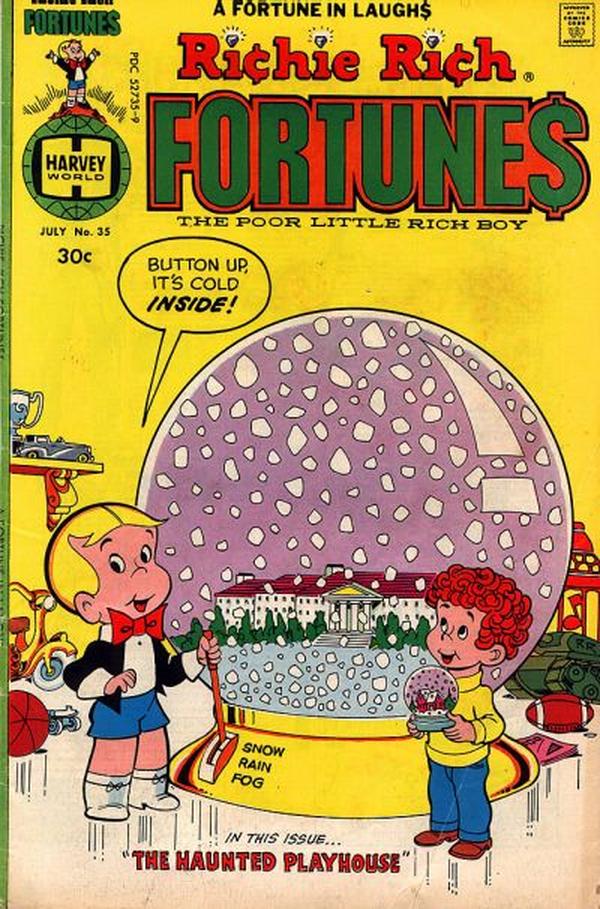 Richie Rich Fortunes #35 cover