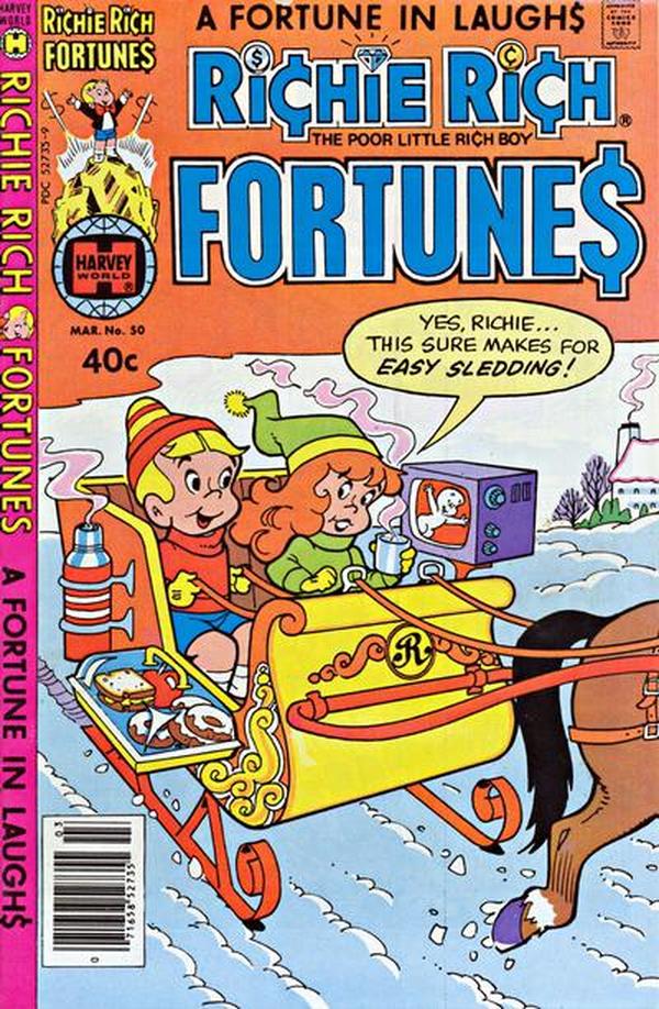 Richie Rich Fortunes #50 cover