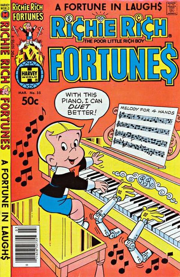 Richie Rich Fortunes #55 cover