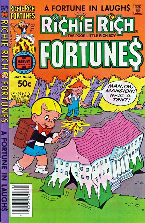 Richie Rich Fortunes #56 cover