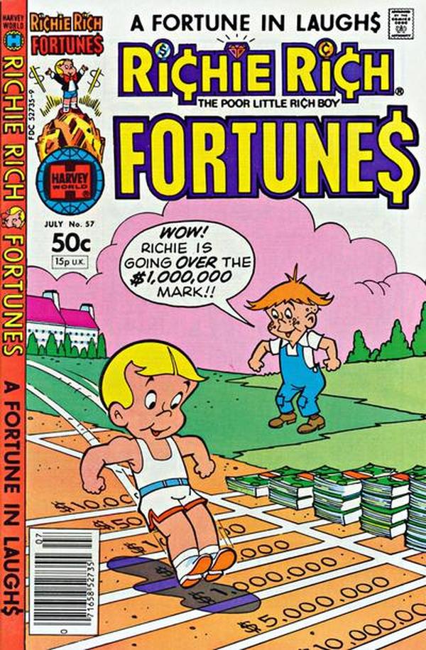 Richie Rich Fortunes #57 cover