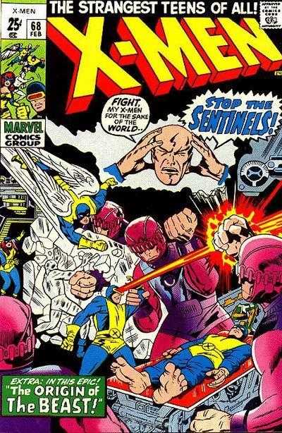 The X-Men #68 cover