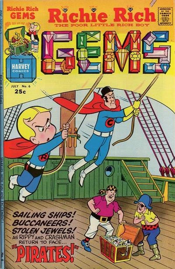 Richie Rich Gems #6 cover