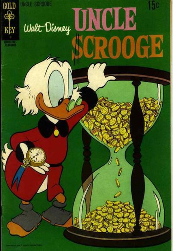 Walt Disney Uncle Scrooge #91 cover