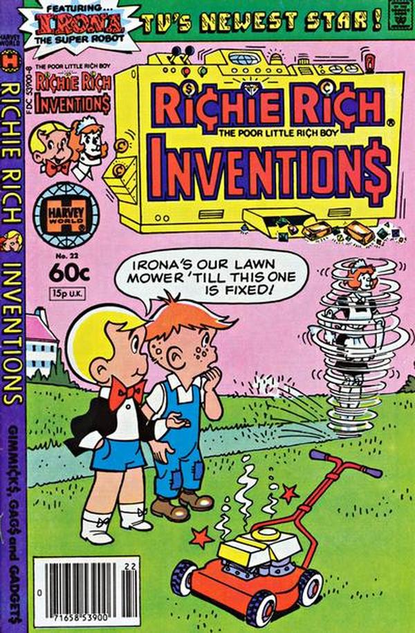 Richie Rich Inventions #22 cover