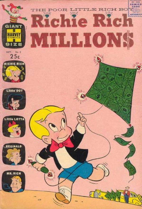 Richie Rich Millions #2 cover