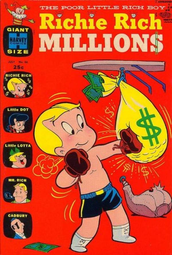 Richie Rich Millions #36 cover
