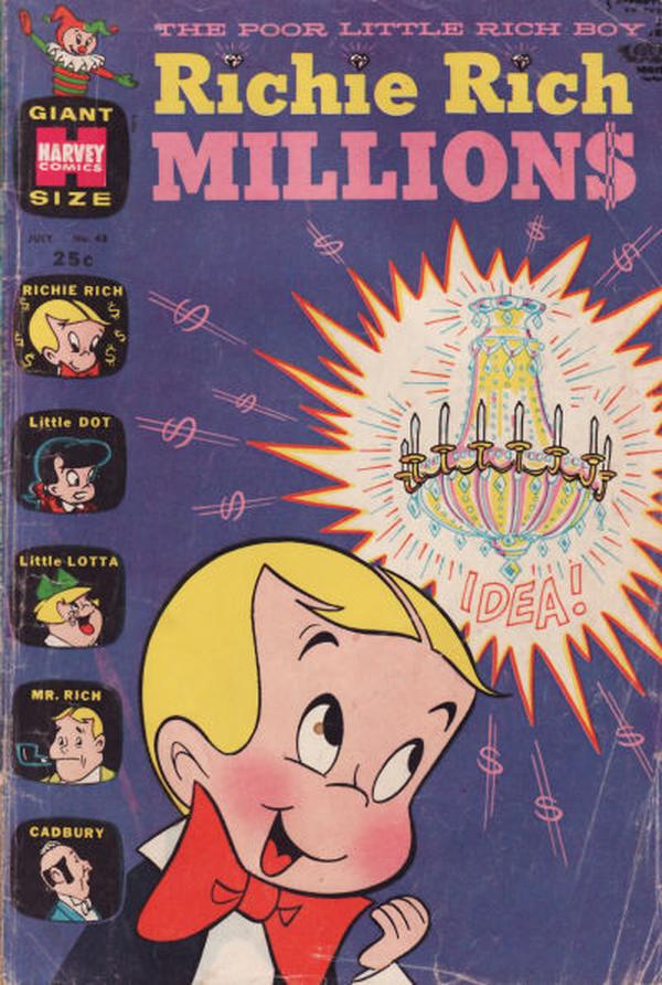 Richie Rich Millions #48 cover