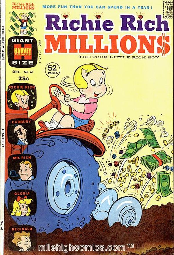 Richie Rich Millions #61 cover