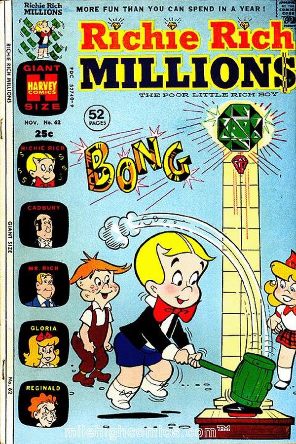Richie Rich Millions #62 cover