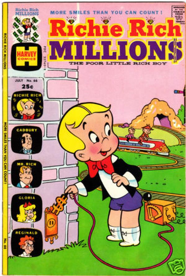 Richie Rich Millions #66 cover