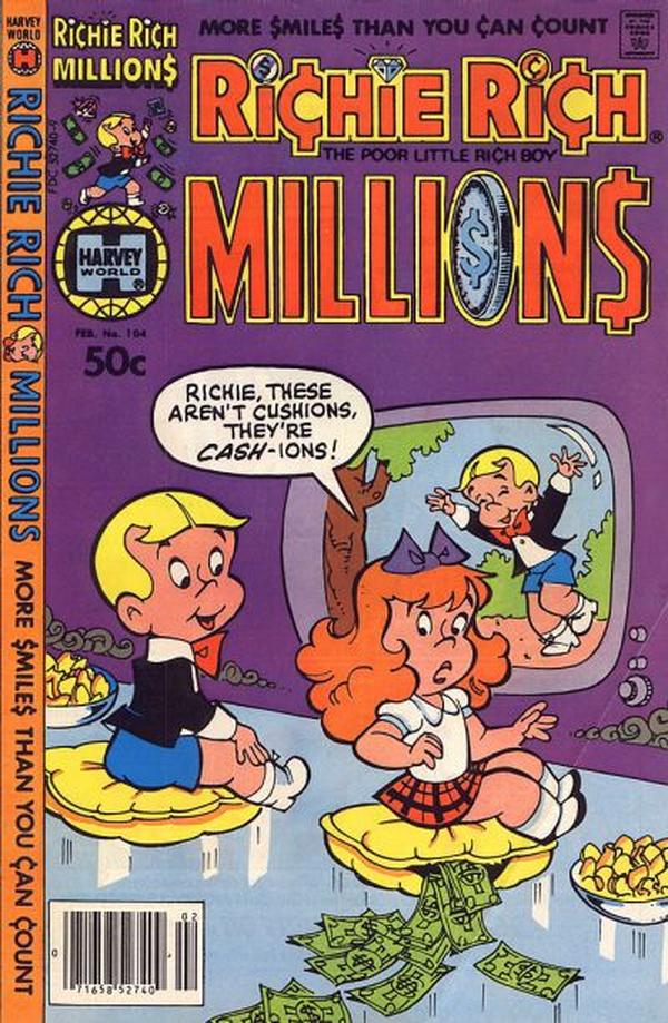 Richie Rich Millions #104 cover