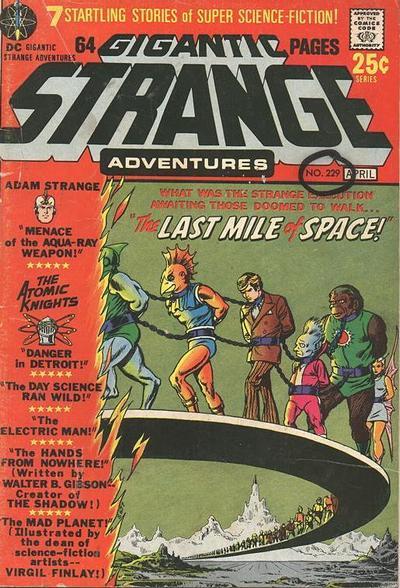 Strange Adventures #229 cover