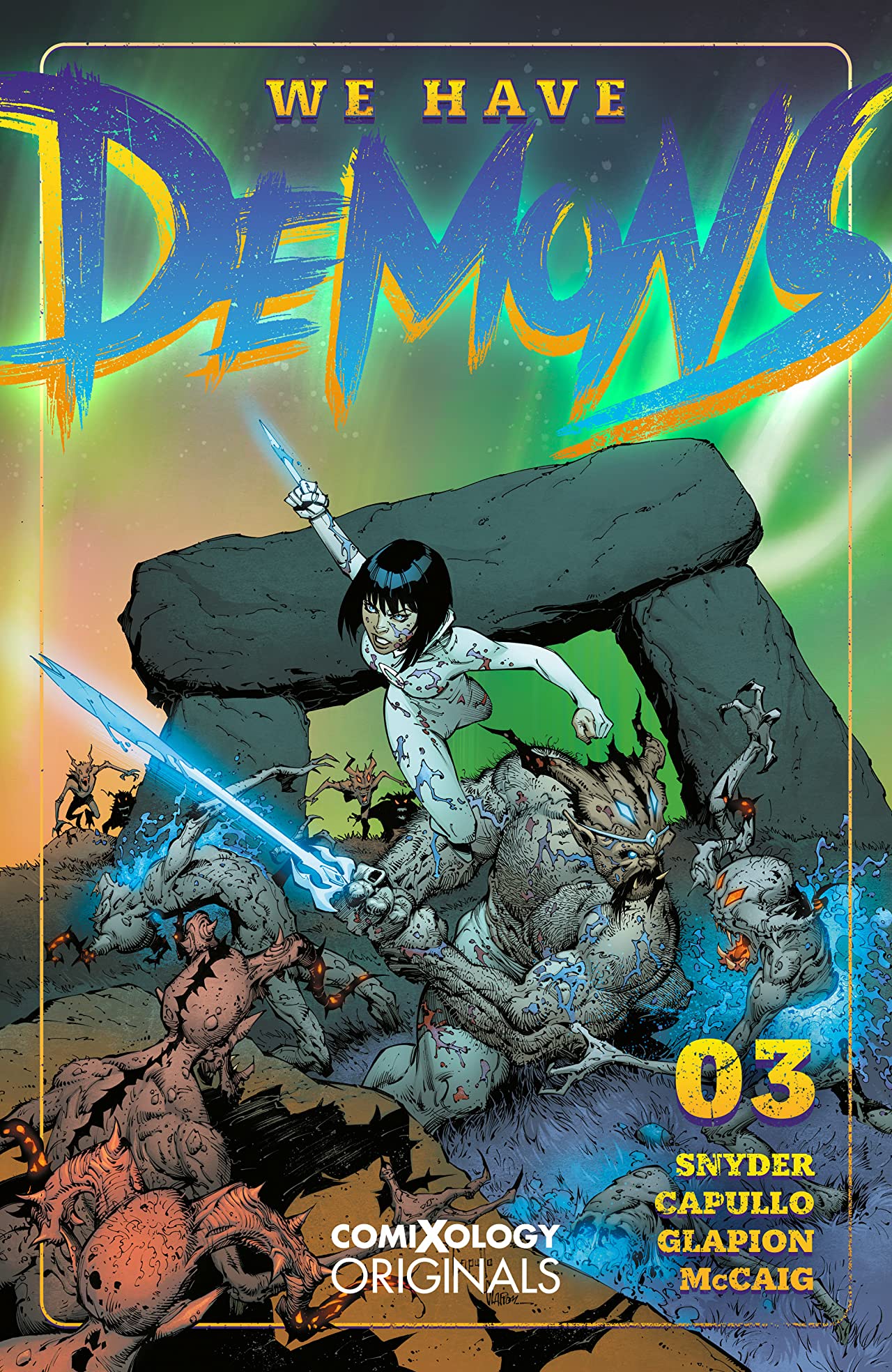 We Have Demons #3 cover