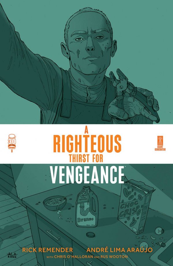 A Righteous Thirst for Vengeance #8 cover
