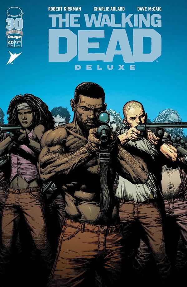 The Walking Dead Deluxe #40 cover