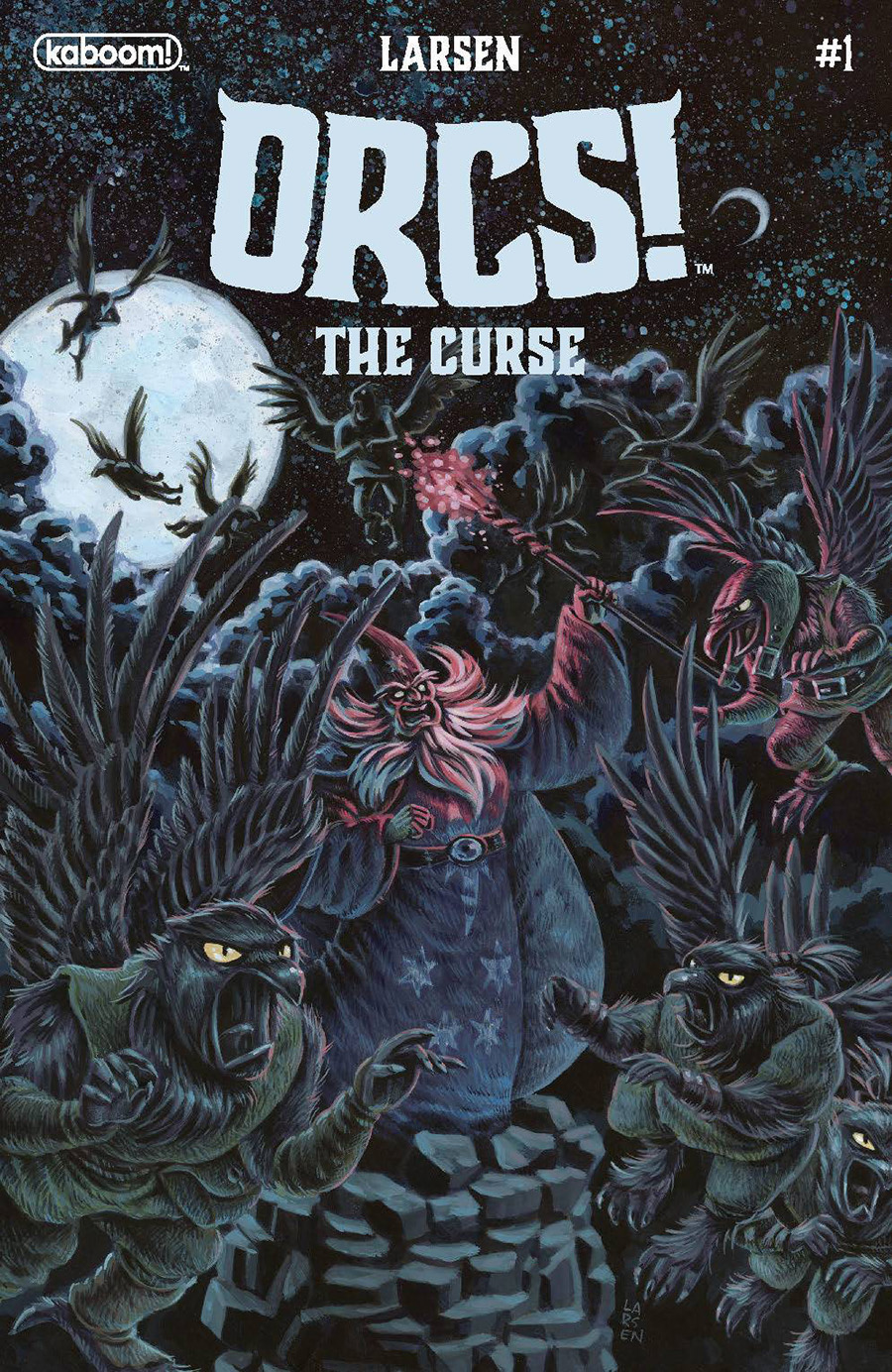 Orcs!: The Curse #1 cover