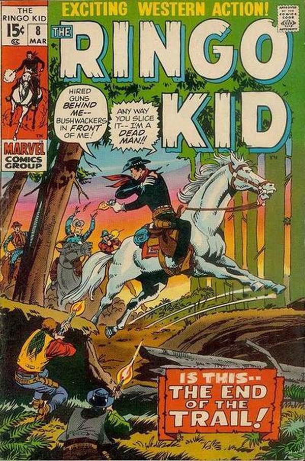 The Ringo Kid #8 cover
