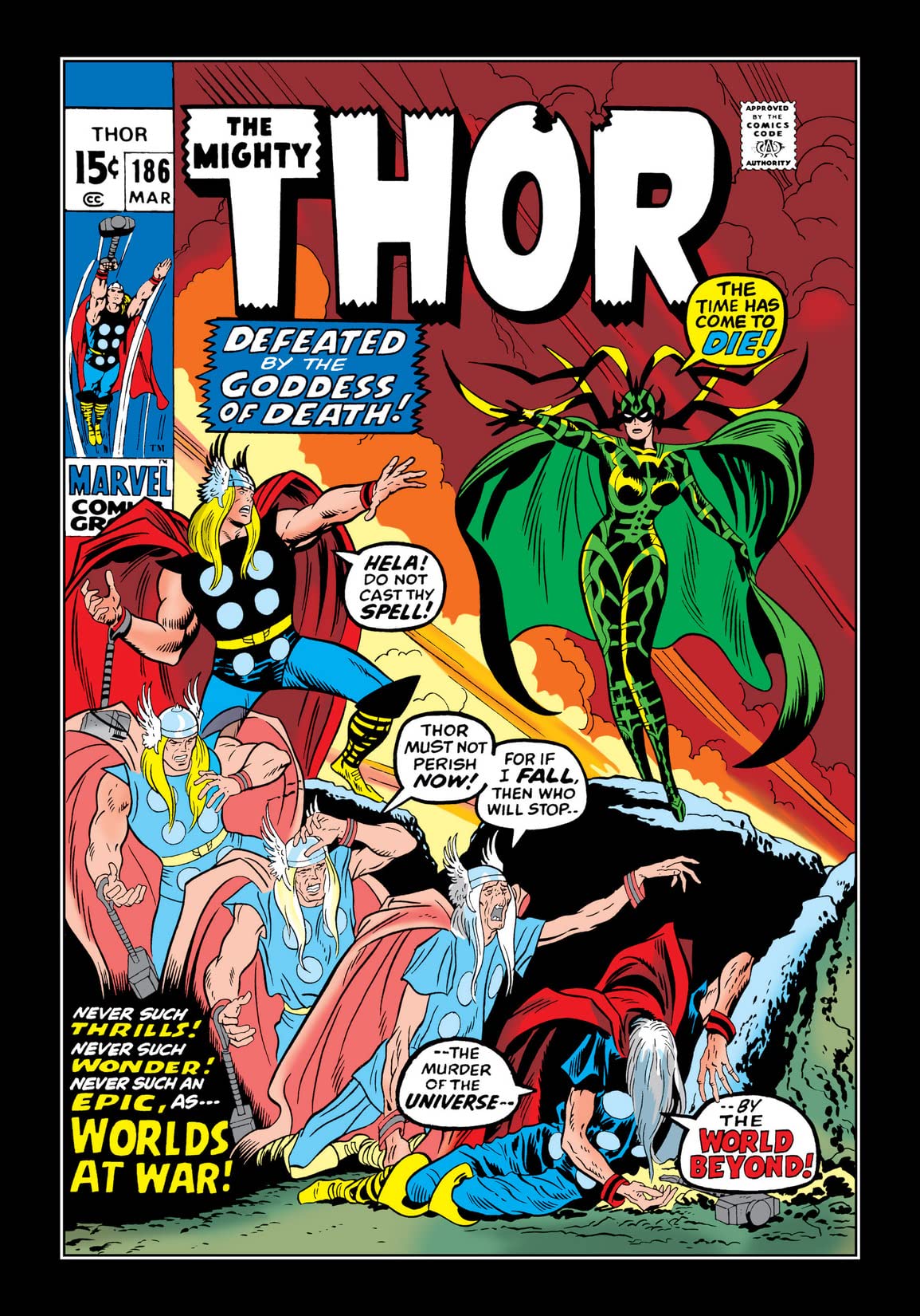 Thor #186 cover