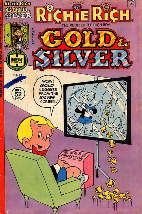 Richie Rich Gold and Silver #18 cover