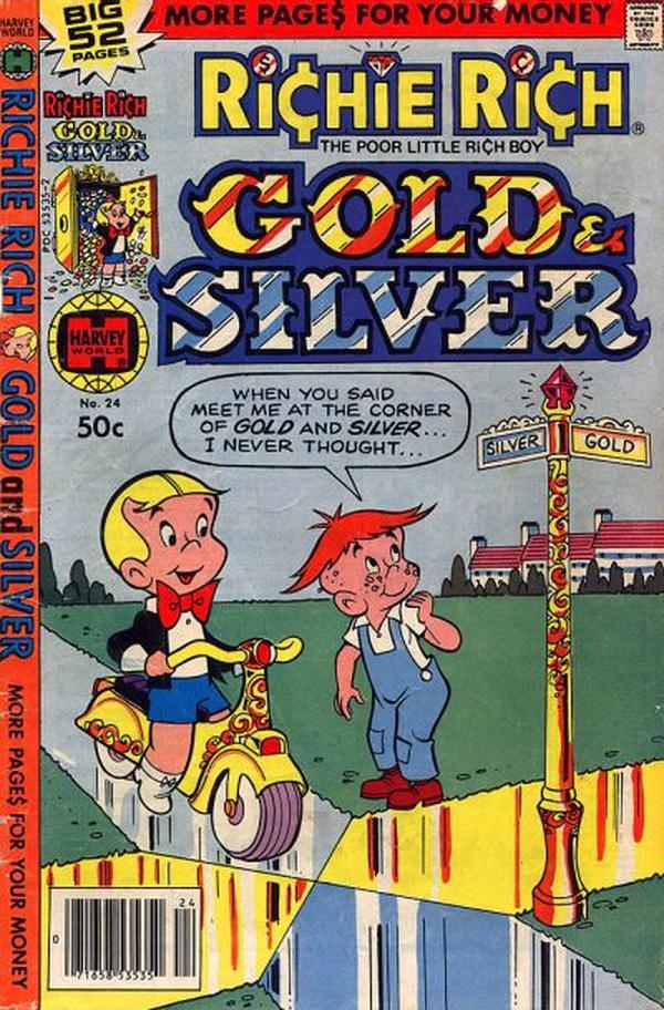 Richie Rich Gold and Silver #24 cover
