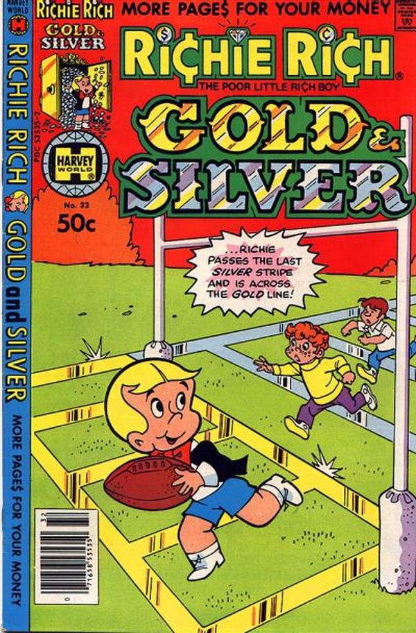 Richie Rich Gold and Silver #32 cover