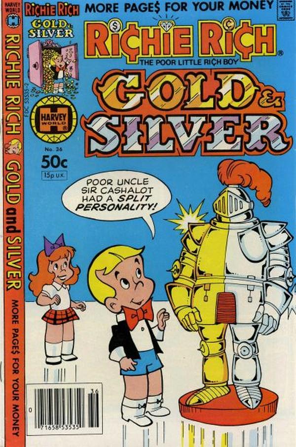 Richie Rich Gold and Silver #36 cover
