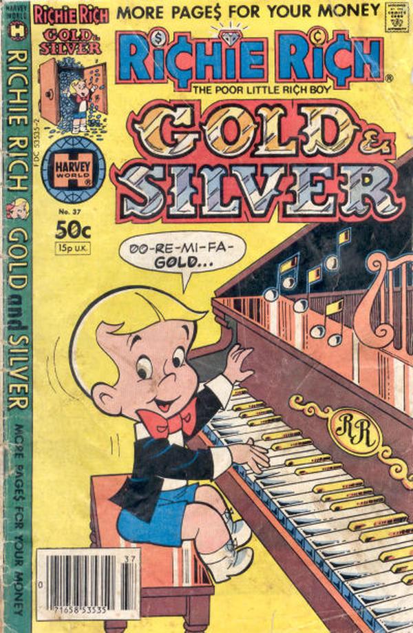 Richie Rich Gold and Silver #37 cover