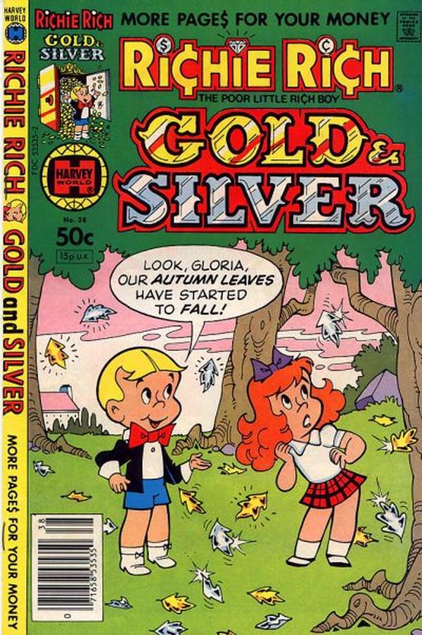Richie Rich Gold and Silver #38 cover