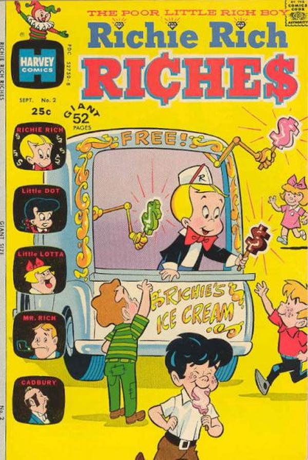Richie Rich Riches #2 cover