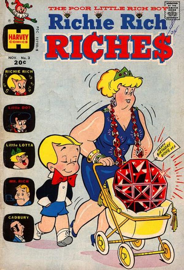 Richie Rich Riches #3 cover