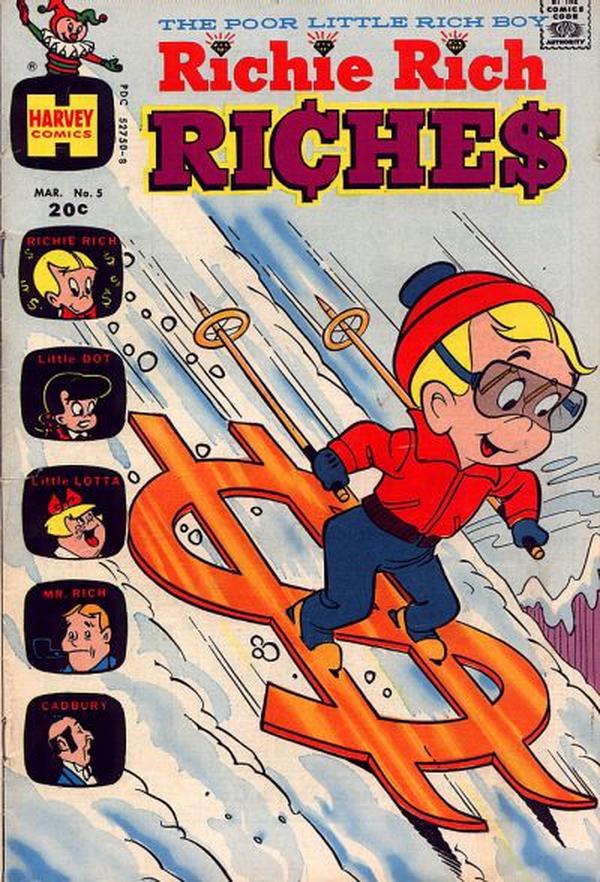 Richie Rich Riches #5 cover