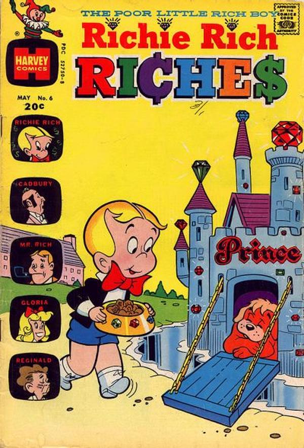 Richie Rich Riches #6 cover