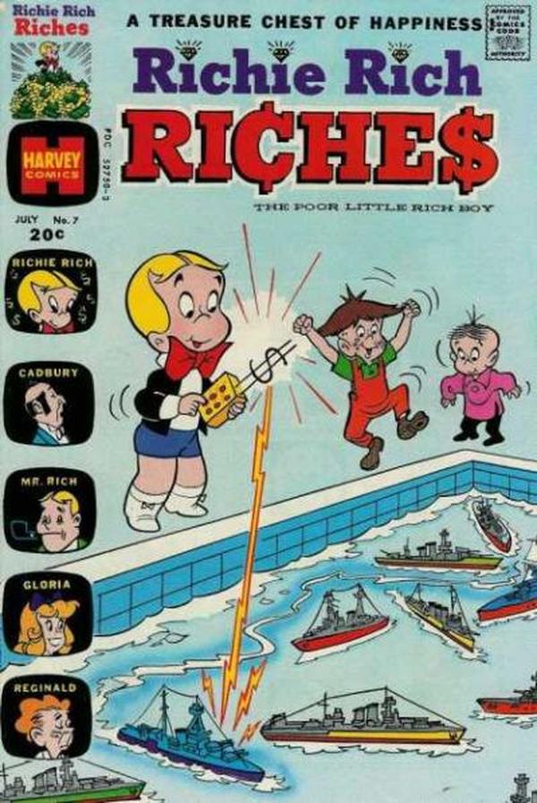 Richie Rich Riches #7 cover