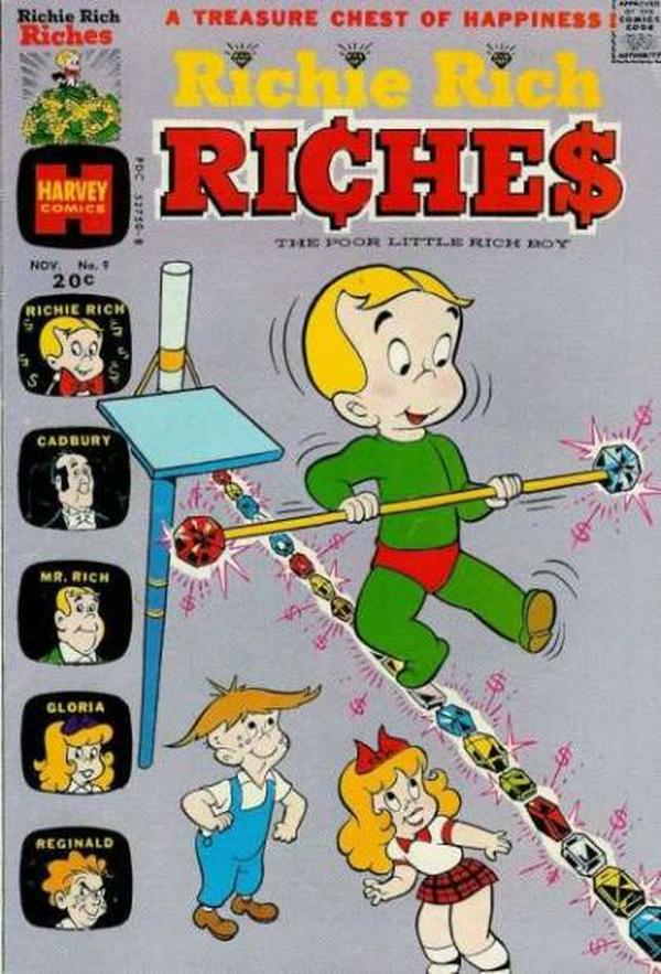Richie Rich Riches #9 cover