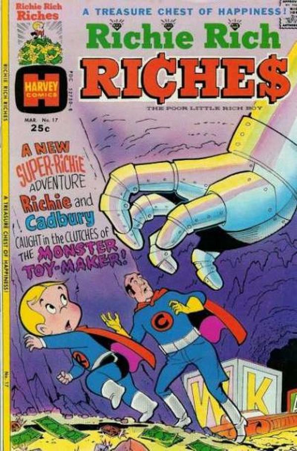 Richie Rich Riches #17 cover
