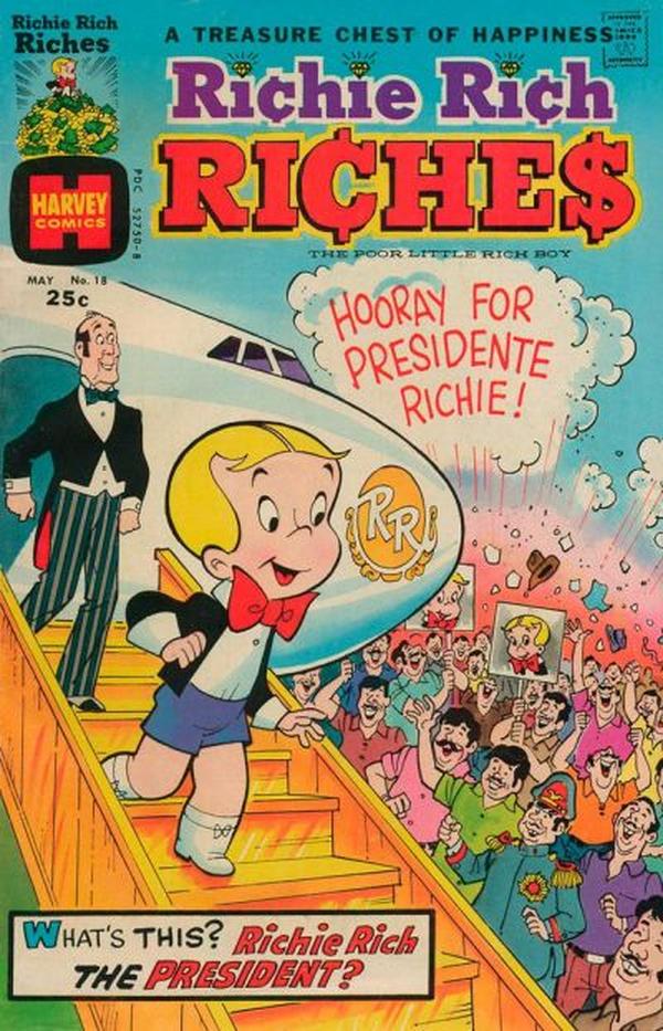 Richie Rich Riches #18 cover